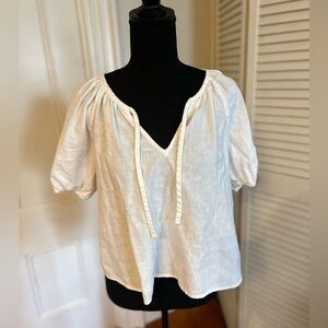 Abercrombie cap sleeve blouse